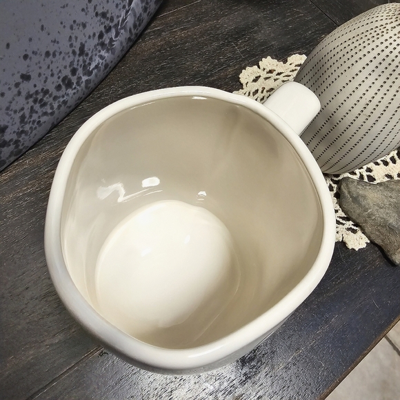 Rae Dunn Cream CAT MOM Mug 16 Oz - Picture 5 of 6